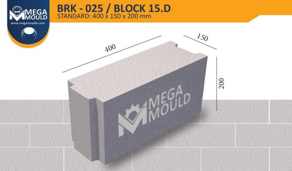 قالب بلوك قياسي brk 025