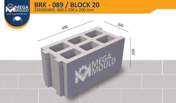 قالب بلوك قياسي brk 089