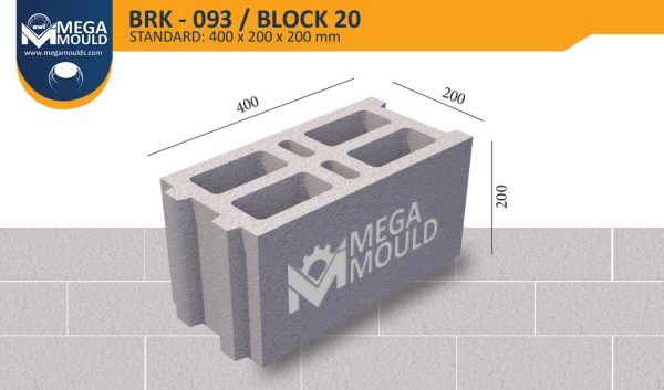 قالب بلوك قياسي brk 093