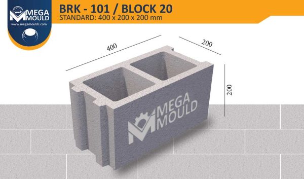 قالب بلوك قياسي brk 101