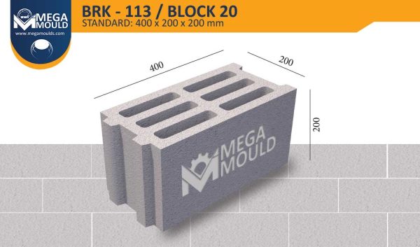 قالب بلوك قياسي brk 113