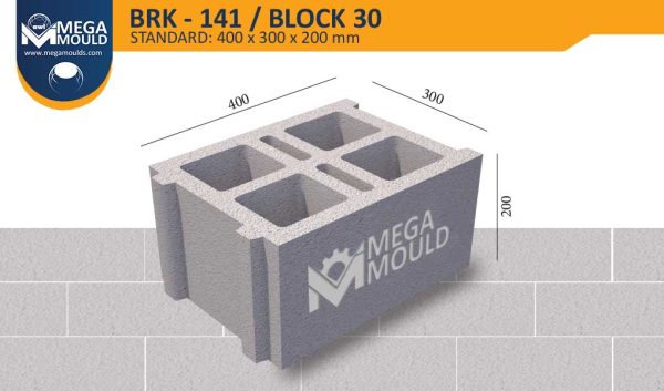 قالب بلوك قياسي brk 141