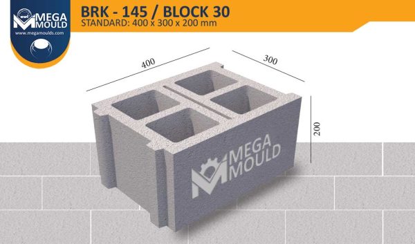 قالب بلوك قياسي brk 145