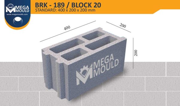 قالب بلوك قياسي brk 189