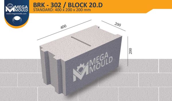 قالب بلوك قياسي brk 302