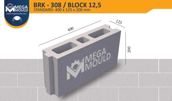 قالب بلوك قياسي brk 308