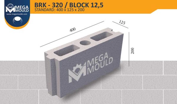 قالب بلوك قياسي brk 320