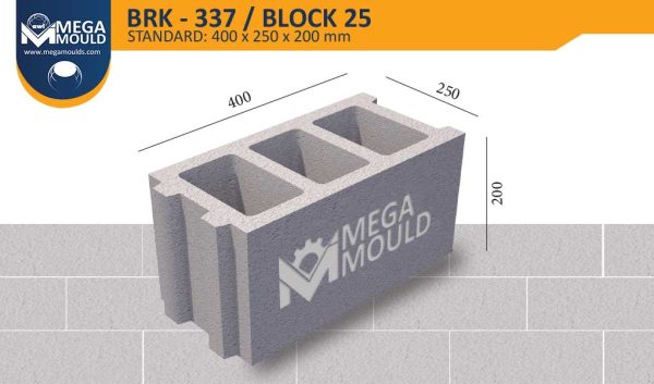 قالب بلوك قياسي brk 337