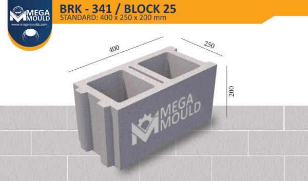 قالب بلوك قياسي brk 341