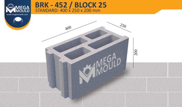 قالب بلوك قياسي brk 452